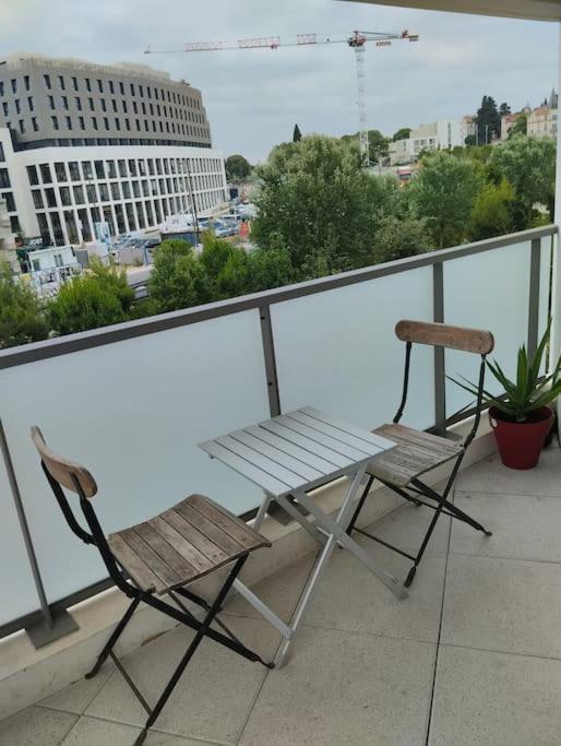 Appartement T3 Gare St Rock Montpellier Esterno foto